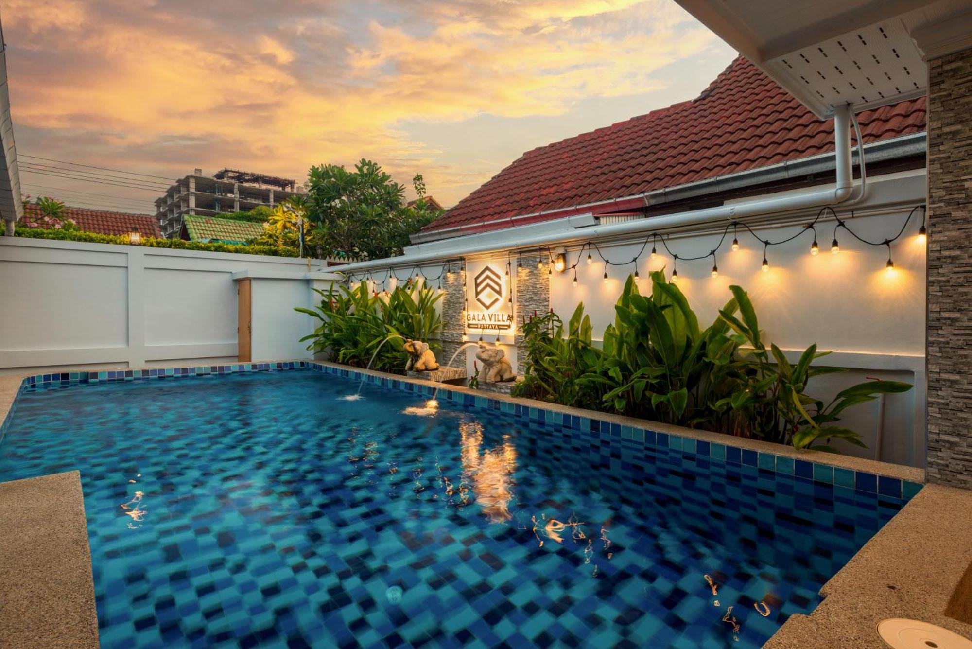 Pattaya Private Villa - Pool,Sauna,Snooker,Bbq Exterior photo