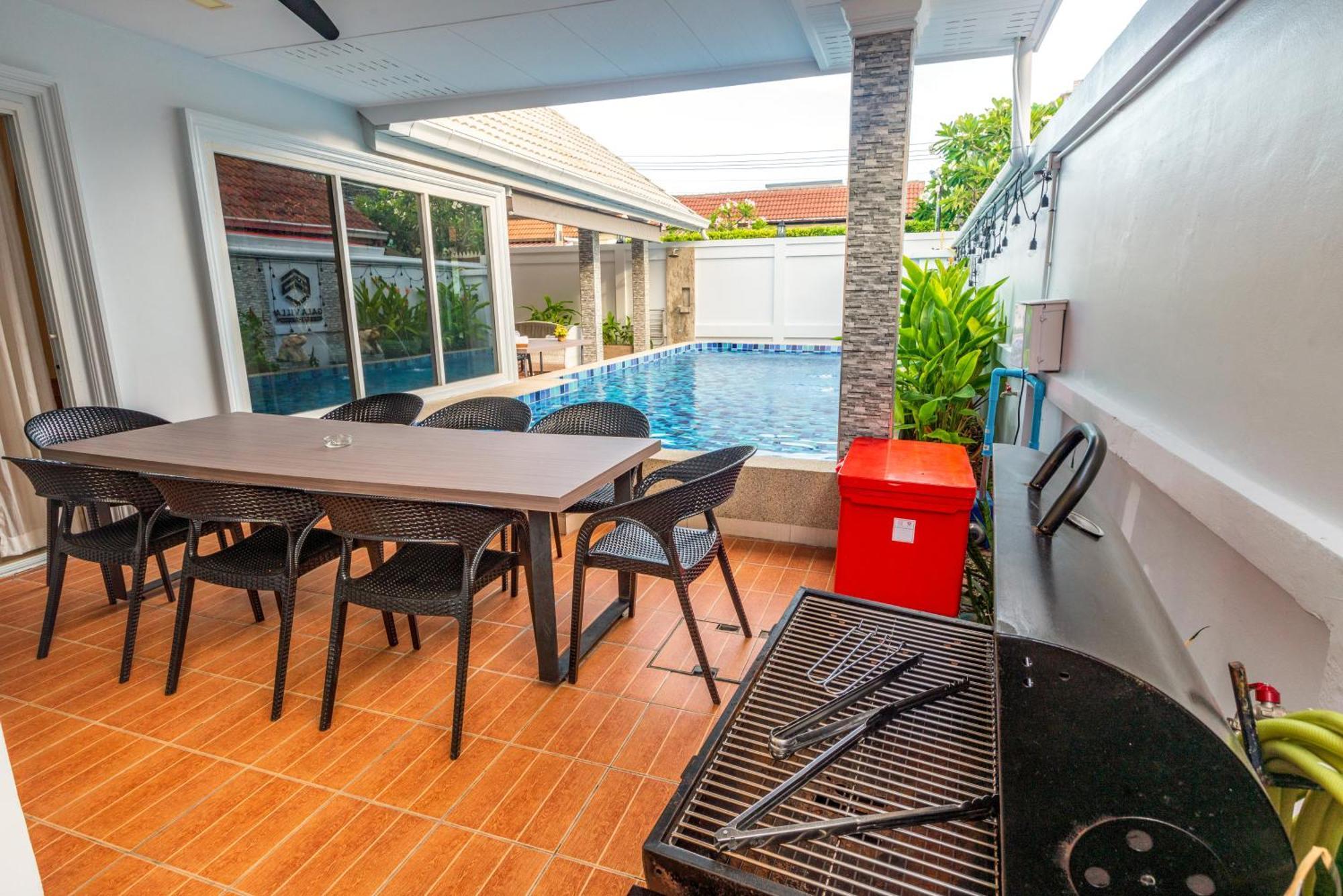 Pattaya Private Villa - Pool,Sauna,Snooker,Bbq Exterior photo
