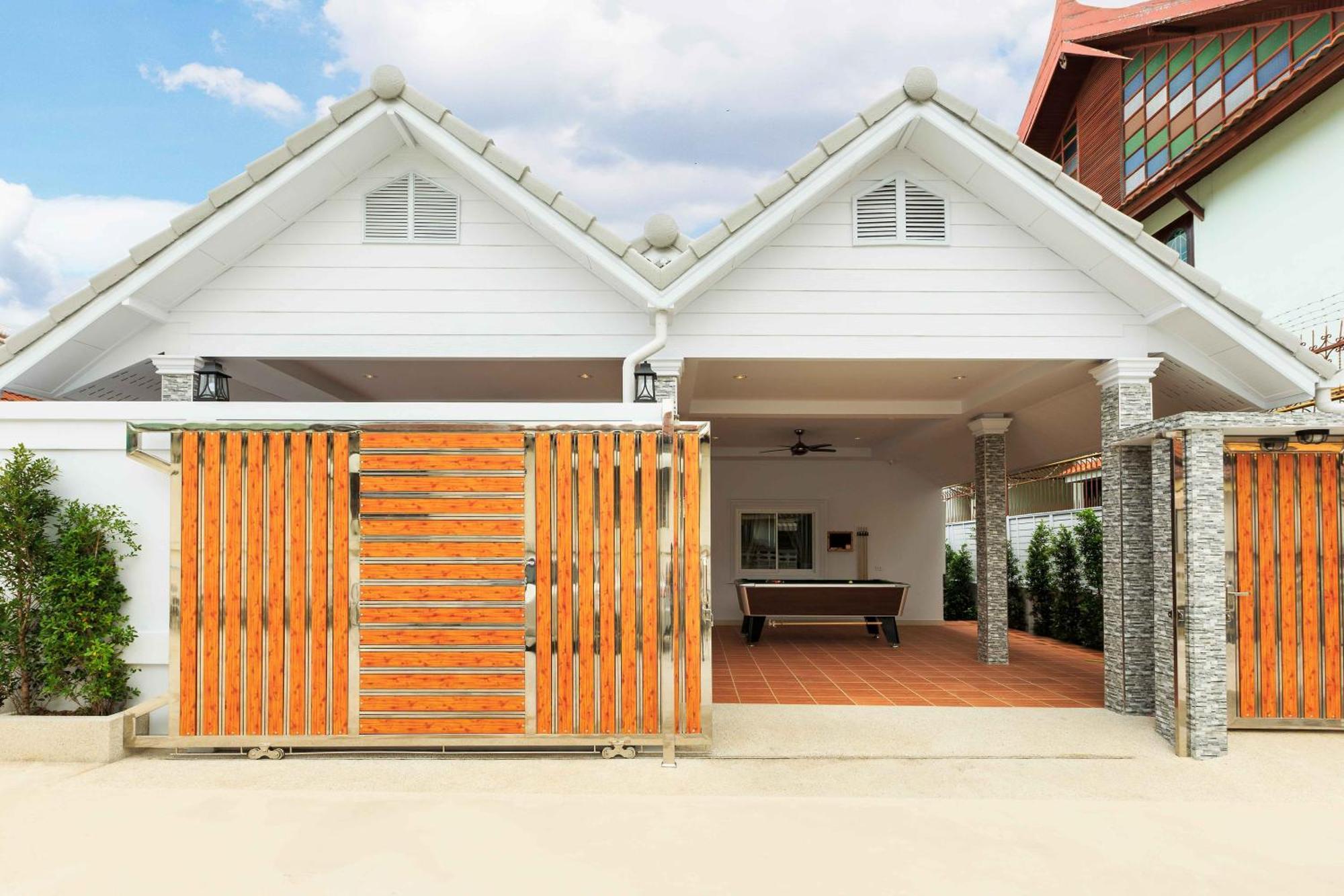 Pattaya Private Villa - Pool,Sauna,Snooker,Bbq Exterior photo