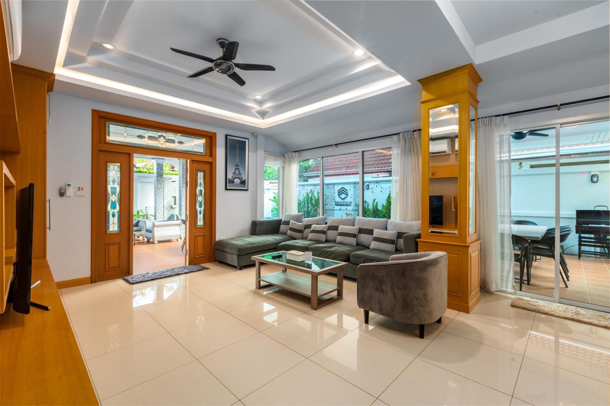 Pattaya Private Villa - Pool,Sauna,Snooker,Bbq Exterior photo