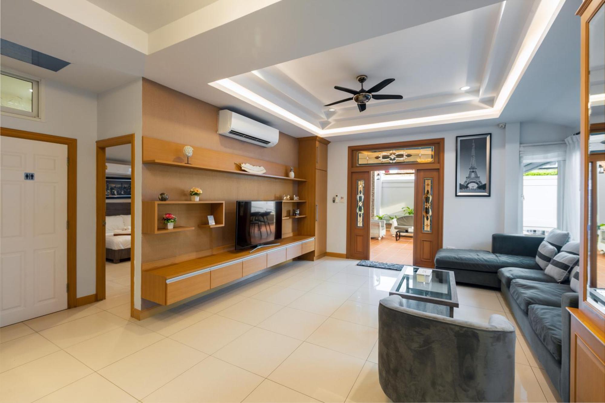 Pattaya Private Villa - Pool,Sauna,Snooker,Bbq Exterior photo