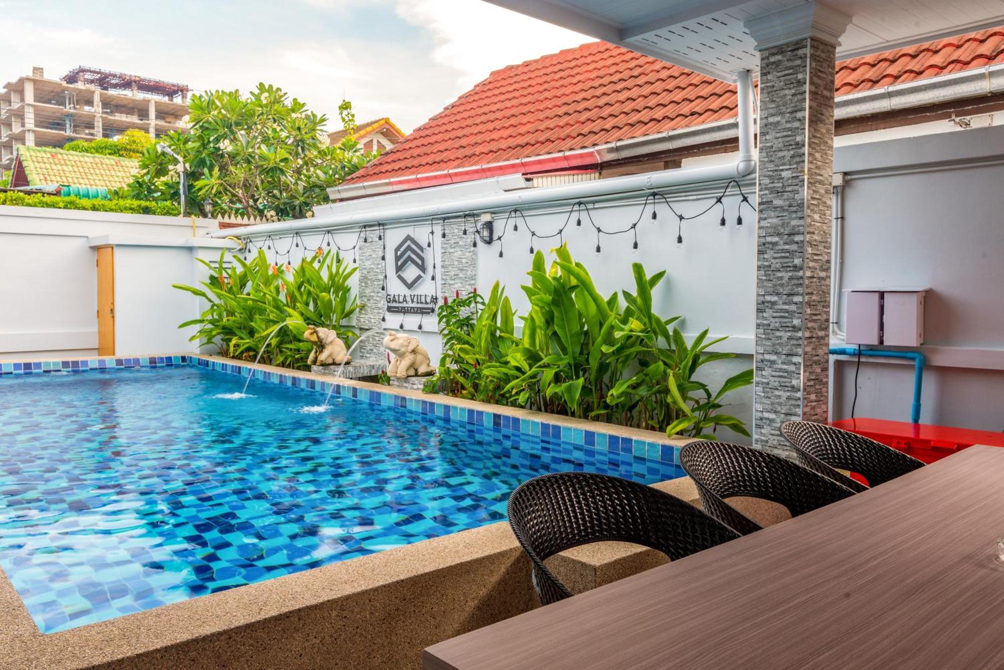 Pattaya Private Villa - Pool,Sauna,Snooker,Bbq Exterior photo